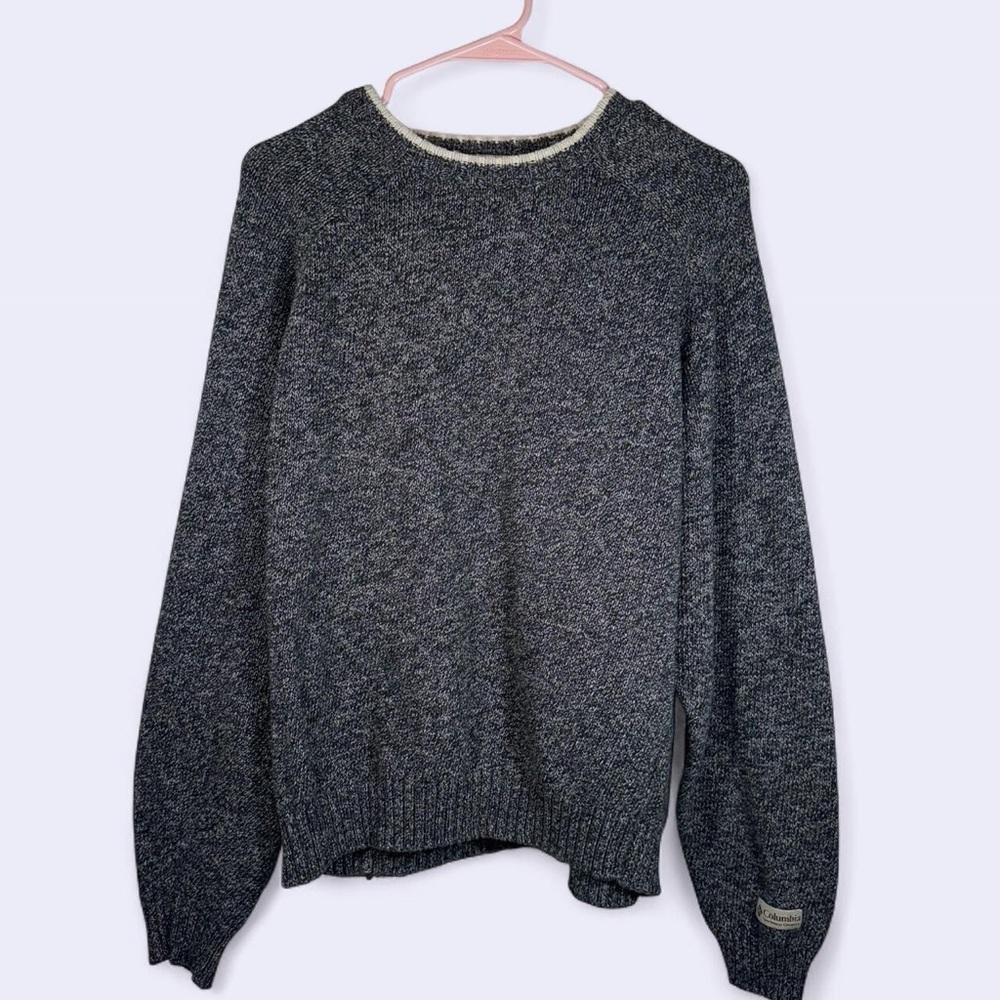 Columbia Men's Dark Gray Crewneck Sweater